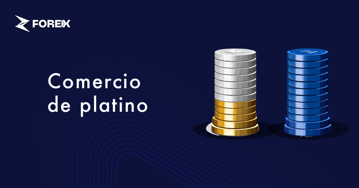 Comercio de platino: ¿Cómo operar con platino?