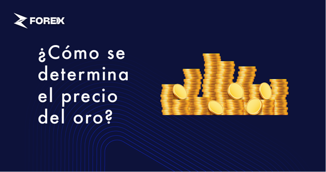 ¿Cómo se determina el precio del oro?