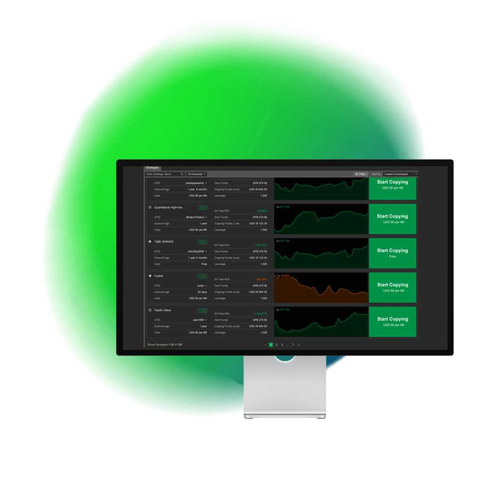 cTrader Copy on the Web