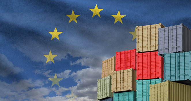 تراجع الطلب وتقلص الفائض التجاري في منطقة اليورو