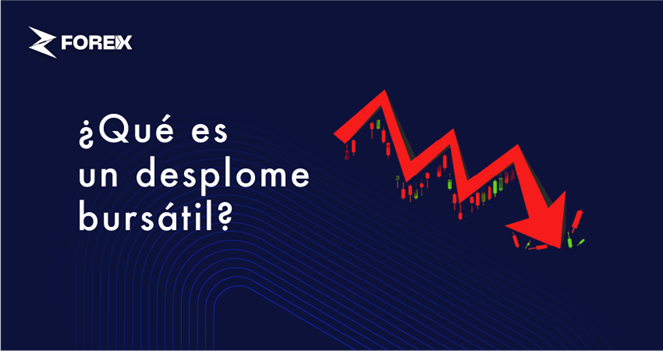 ¿Qué es un desplome bursátil?