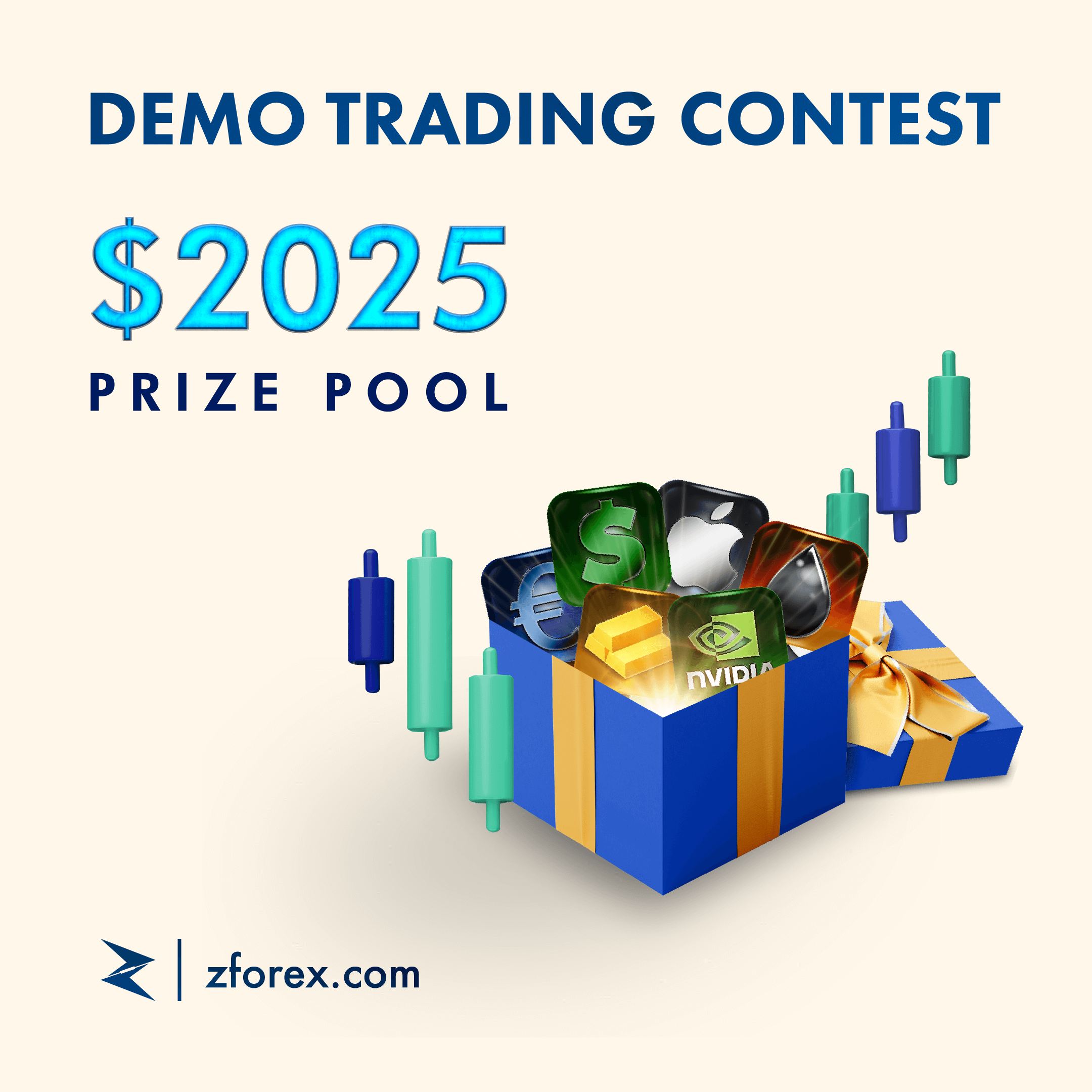 March Demo Trading Contest $2025 Prize Pool!